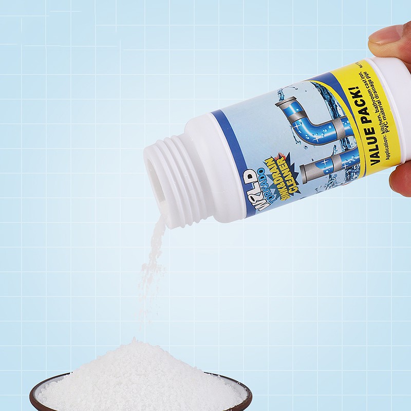 Hộp bột thông tắc đường ống WILD TORNADO 110g, bột thông tắc siêu mạnh, bột thông tắc hiệu quả, tuancua