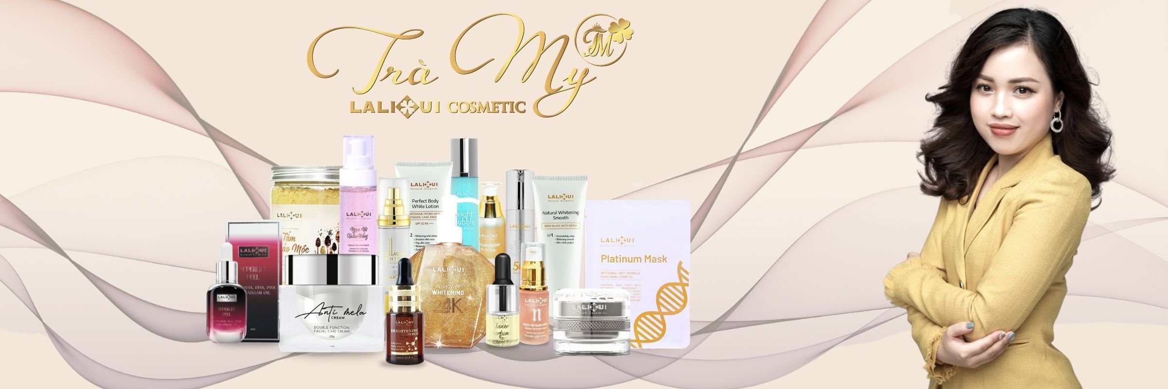 Dung Dịch Vệ Sinh Cao Cấp Ngọc Nữ Xuân Hồng Lalihui Se Khít Thanh Xuân Ngăn Ngừa Nấm Ngứa 80ml