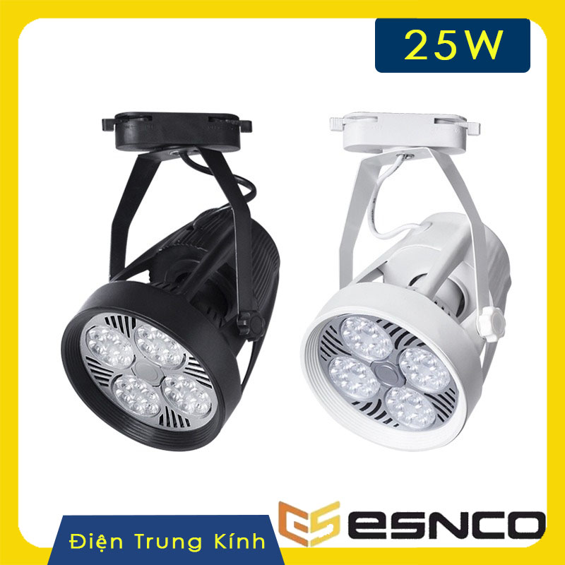 Đèn Rọi Par30 25w Thương hiệu nổi tiếng Esnco Siêu sáng Siêu bền chuyên dùng cho phòng trưng bày Cửa hàng Show room Thiết kế nội thất