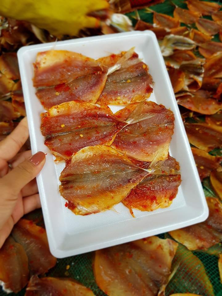 500gr KHÔ CÁ CHỈ VÀNG VŨNG TÀU LOẠI NGON (Cá nhà làm) (Shop Sóc Nghiêm)