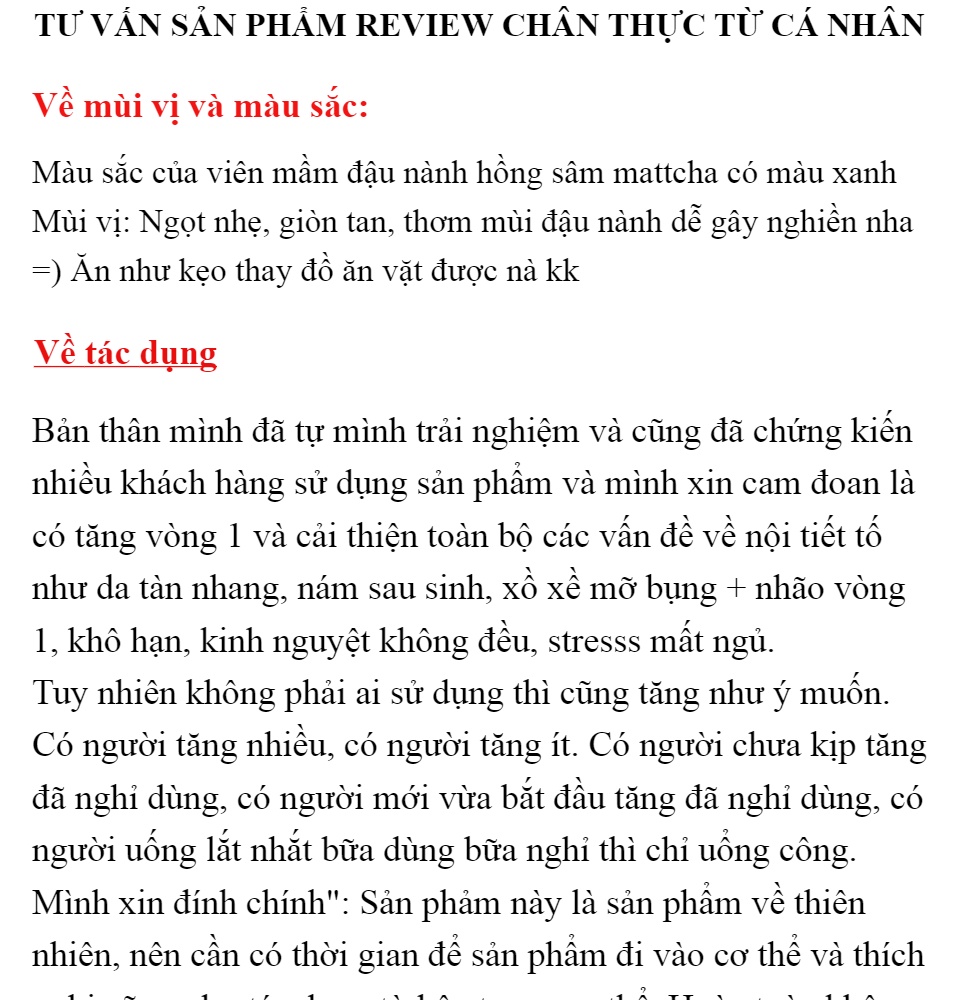 VIÊN MẦM ĐẬU NÀNH MIX ĐỦ VỊ 100GR