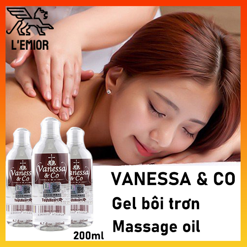 LEMIOR - Dầu Massage Vanessa & Co Nhật Bản, Gel Bôi Trơn Tình Yêu, Dầu Massage Yoni, Dầu Massage Toàn Thân