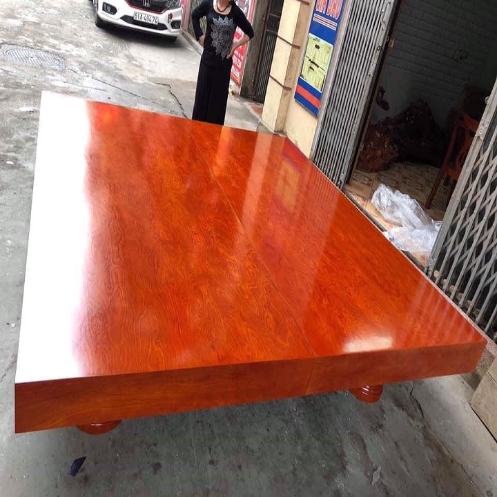 Sập Chiếu Ngựa Gỗ Hương Đỏ Nam Phi