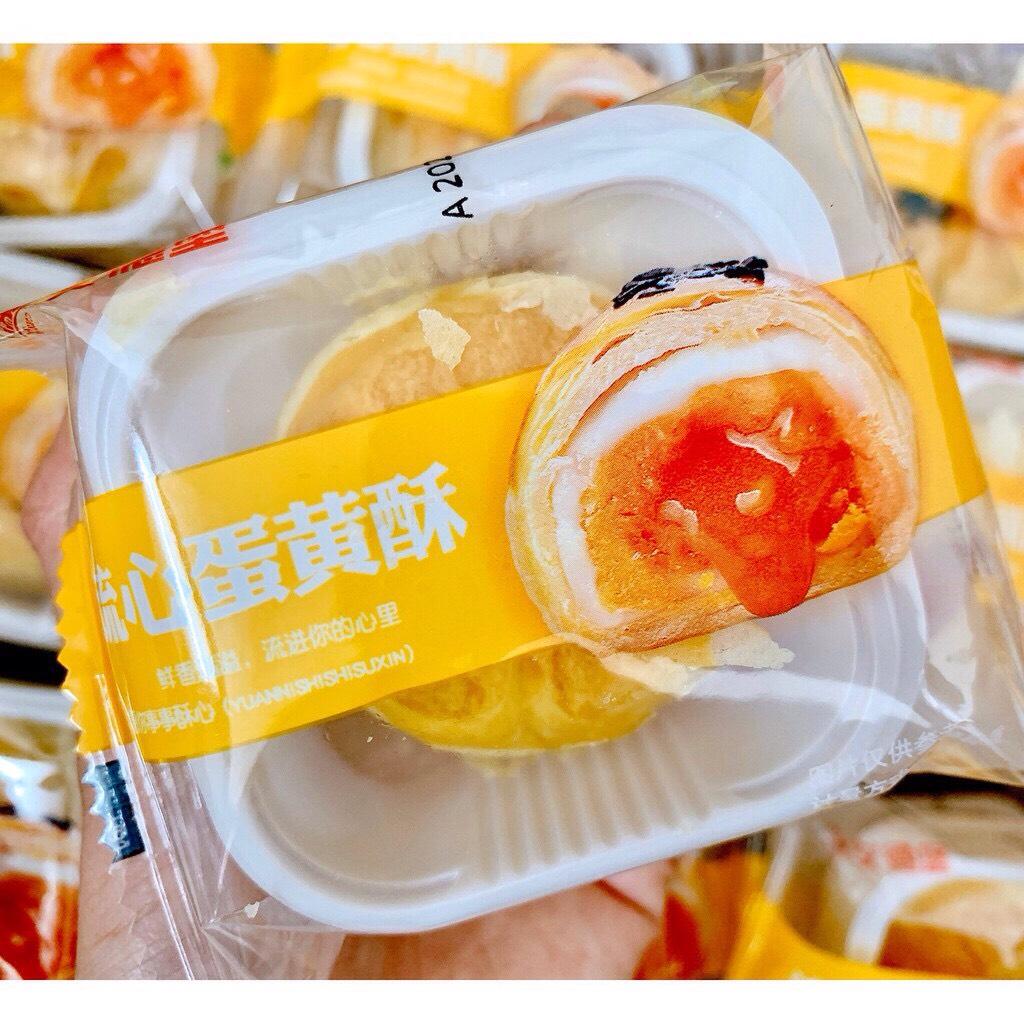 1KG BÁNH NƯỚNG TRỨNG CHẢY ĐÀI LOAN EGG- YOLK -PUFF- KHOẢN 18-19 CÁI - ĐỒ ĂN VẶT