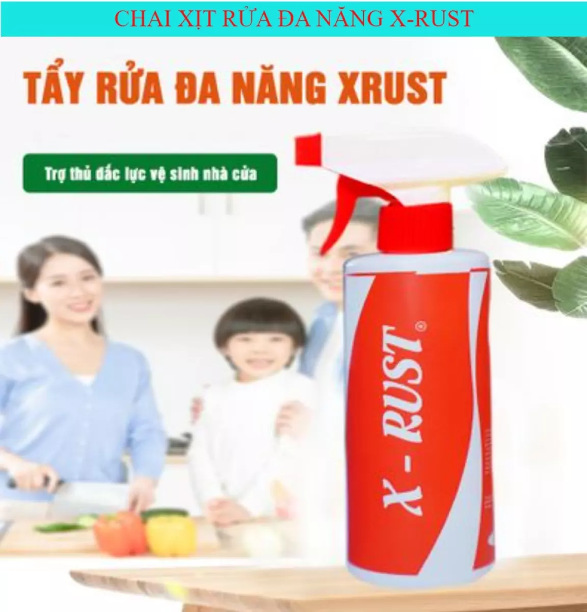 Bình xịt tẩy rửa đa năng XRUST - Chai xịt vệ sinh nhà bếp, nhà tắm, nhà vệ sinh,máy móc,xe hơi,vệ sinh giày - Nước Tẩy Rửa Đa Năng Đánh bay mọi vết bẩn tốt hơn