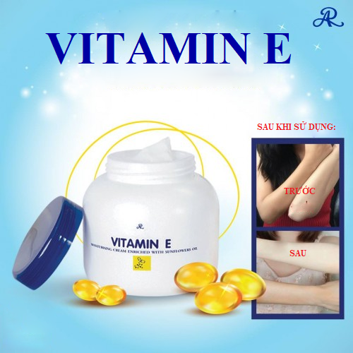 Kem dưỡng ẩm Vitamin E Aron Thái Lan 200ml dùng cho cả da mặt và body