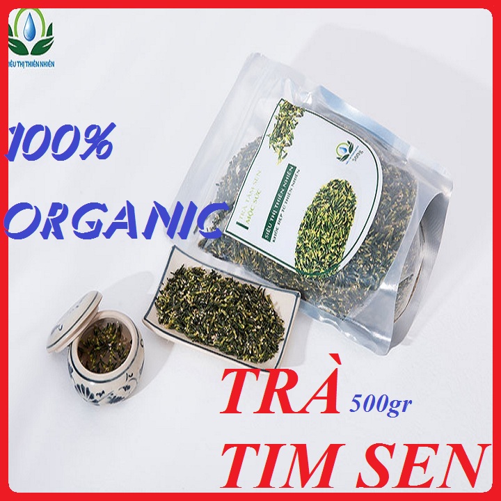 Trà Tâm Sen Khô MỘC SẮC, Trà An Thần Ngủ Ngon, Trà Tim Sen hỗ trợ mất ngủ Hạ huyết áp Phù hợp với người già huyết áp cao