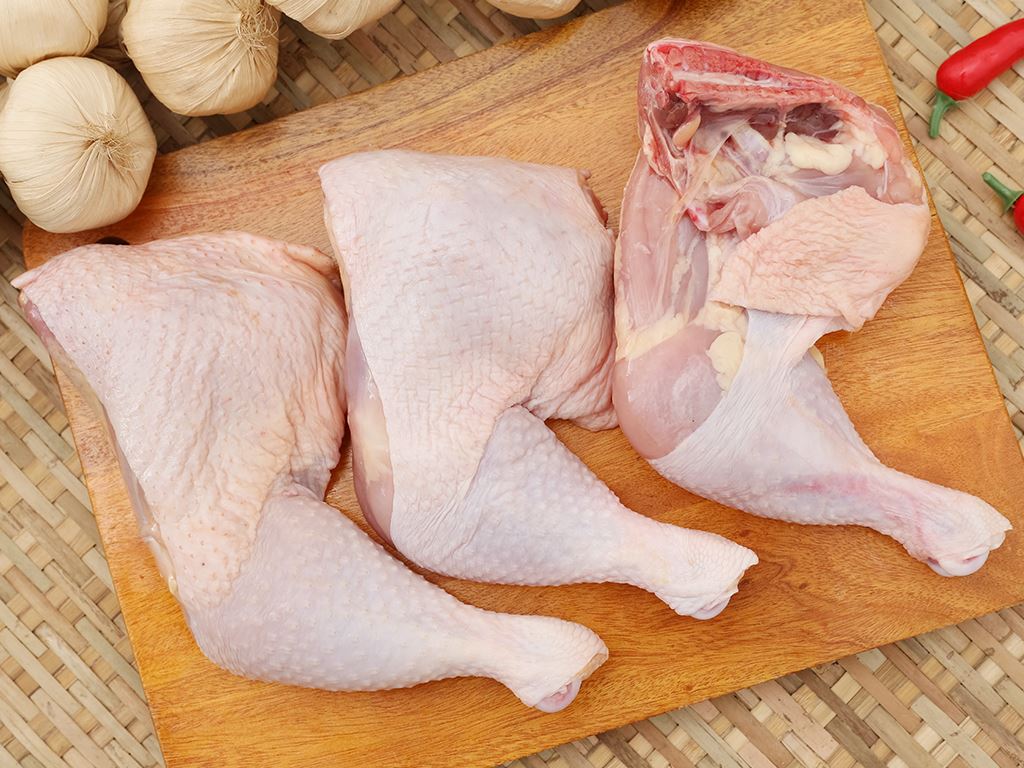 Đùi gà góc tư/ đùi gà tảng lớn - (Túi 1kg ) đùi lớn, thịt ngon