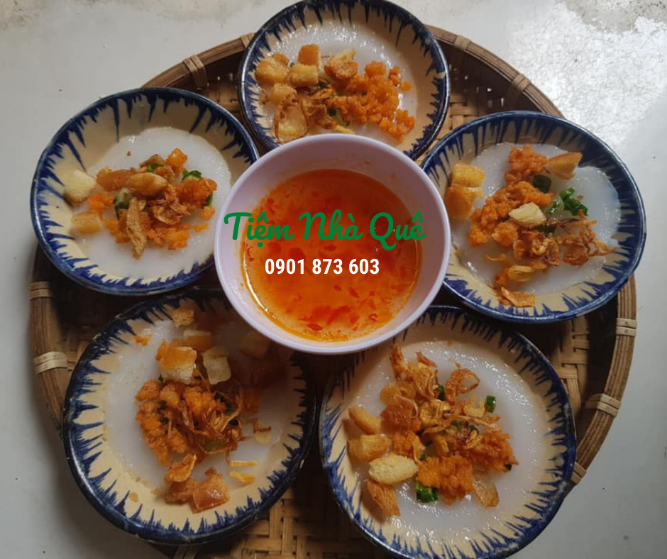 Combo làm Bánh Bèo chuẩn vị Miền Trung (1kg bột gạo + 500g bột năng + 10 chén)