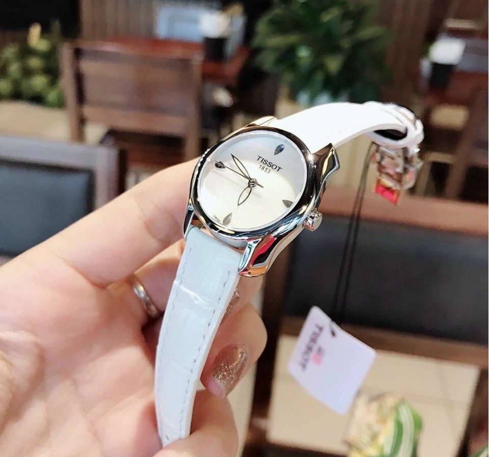 Đồng hồ nữ mặt tròn TI OT T023.210.16.111.01 size 29mm - FULLBOX, đồng hồ nữ dây da chống nước, đồng hồ nữ cao cấp 1