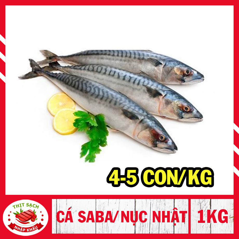Cá nục Nhật / cá saba Nhật - Đóng hút chân không (1kg ) Làm món cá kho cực bắt cơm