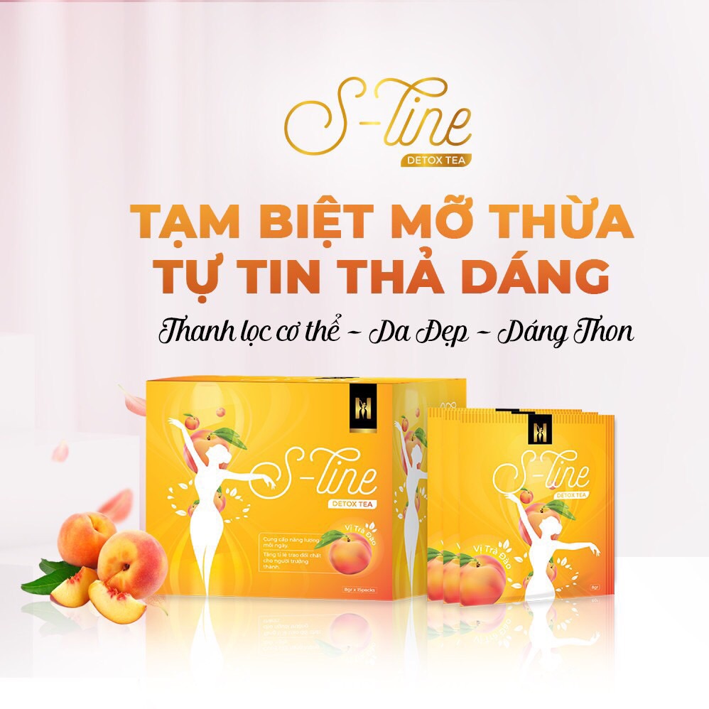 Trà đào giảm cân SLINE