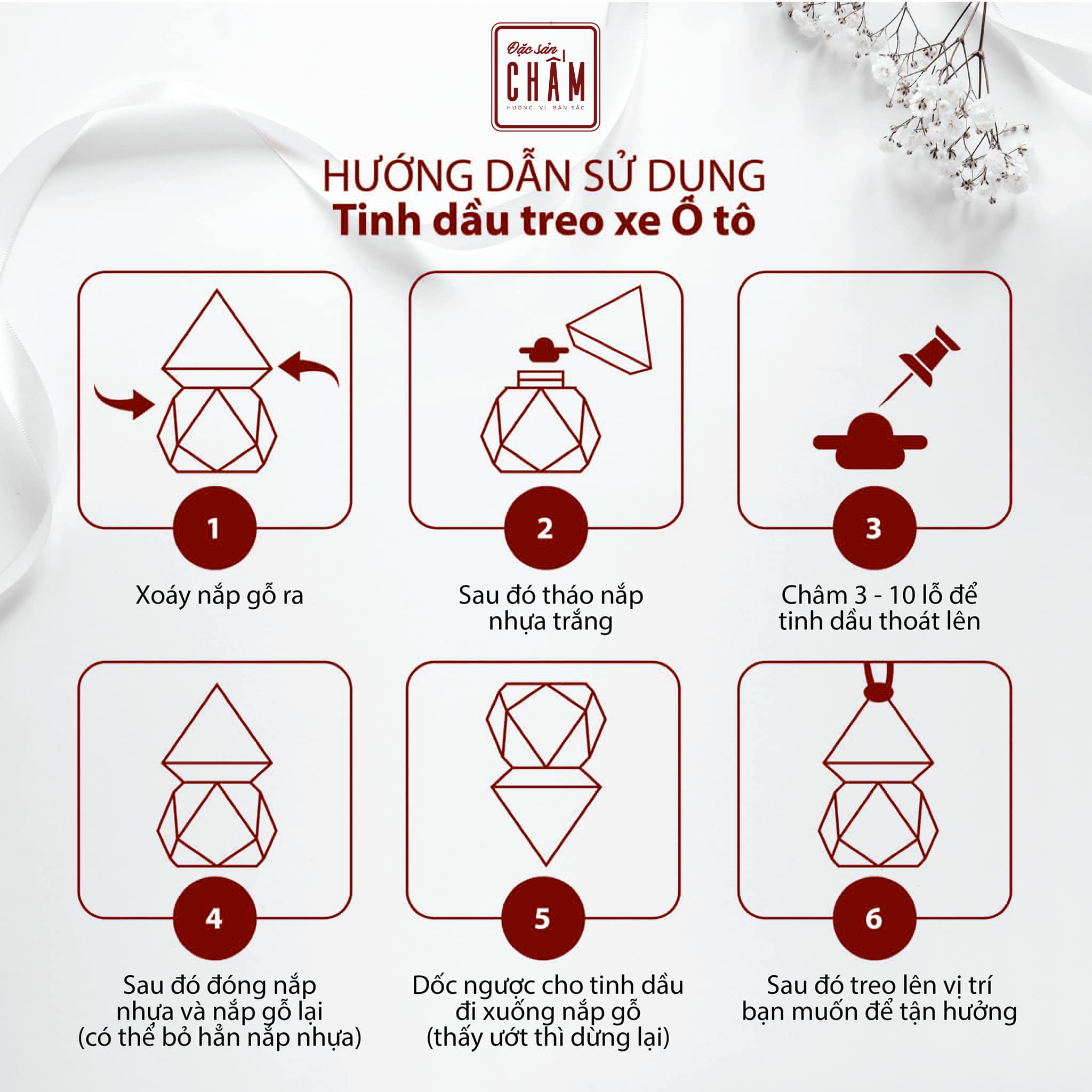 Tinh dầu quế nguyên chất - Cinnamon essential oil. Tinh dầu thiên nhiên cao Red Dao, đặc sản Tây Bắc