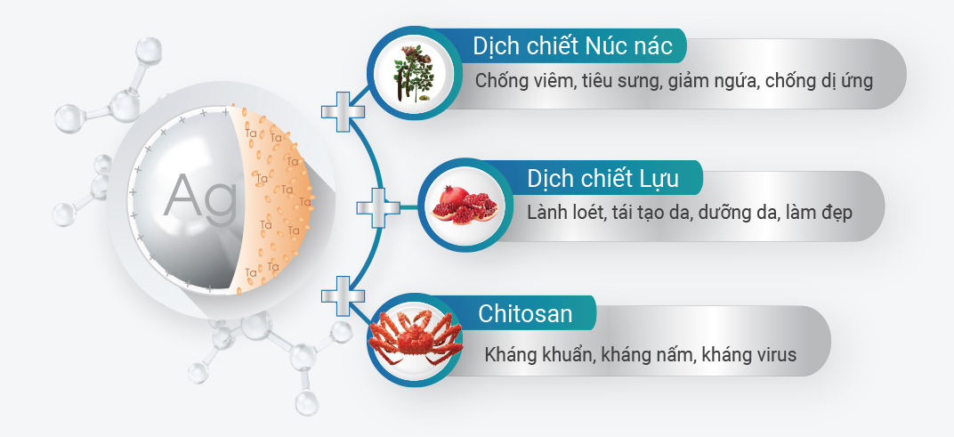 Gel bôi Nano Bạc PlasmaKare No5 kháng khuẩn, kháng nấm, virus...chống viêm, giảm ngứa, tái tạo da, chuyên sâu cho bệnh về da