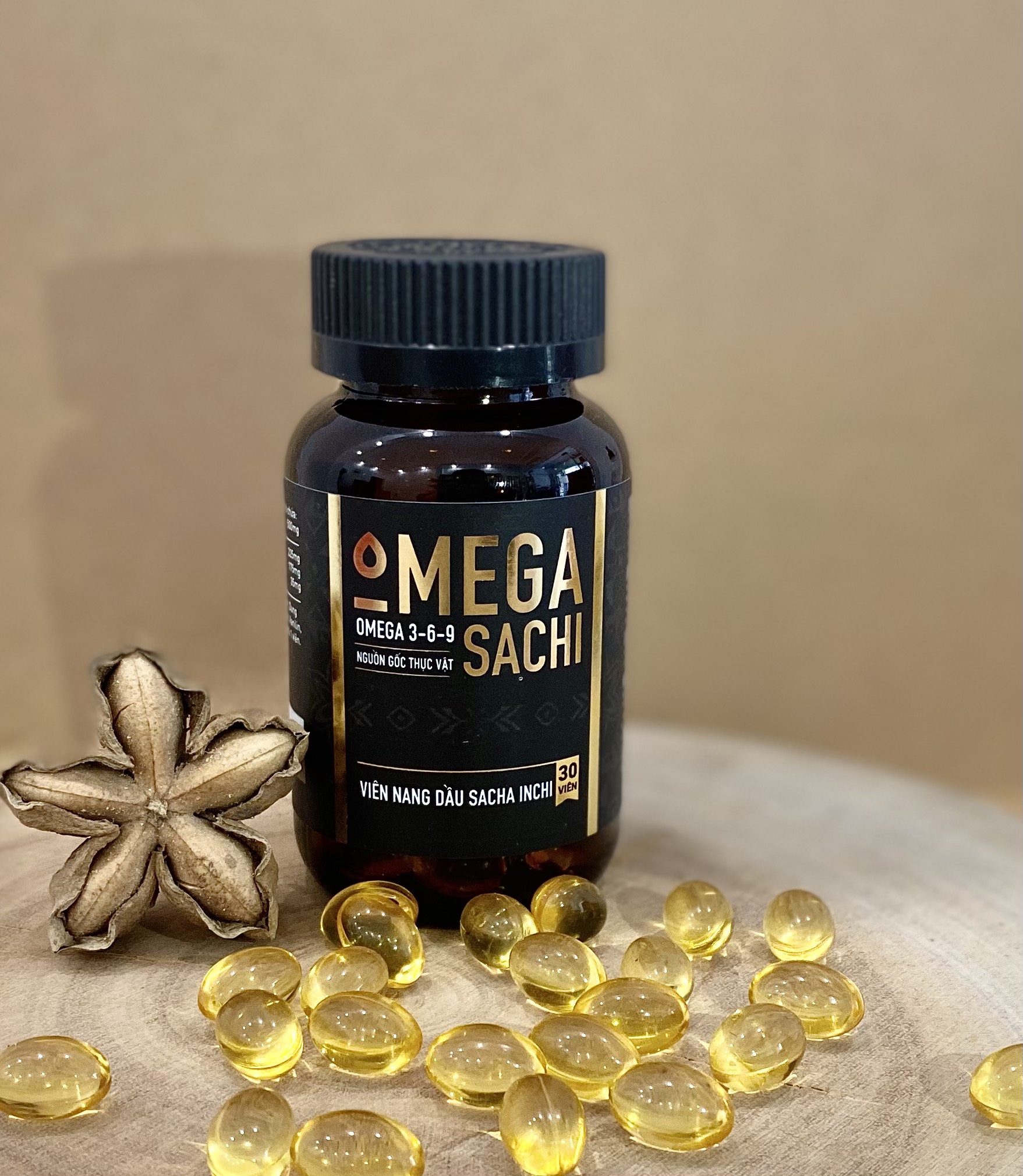 Viên nang uống Omega 369 Omega Sachi (Omega sachi capsules) – 30 viên
