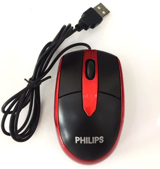 [HCM]Chuột máy tính có dây Philips