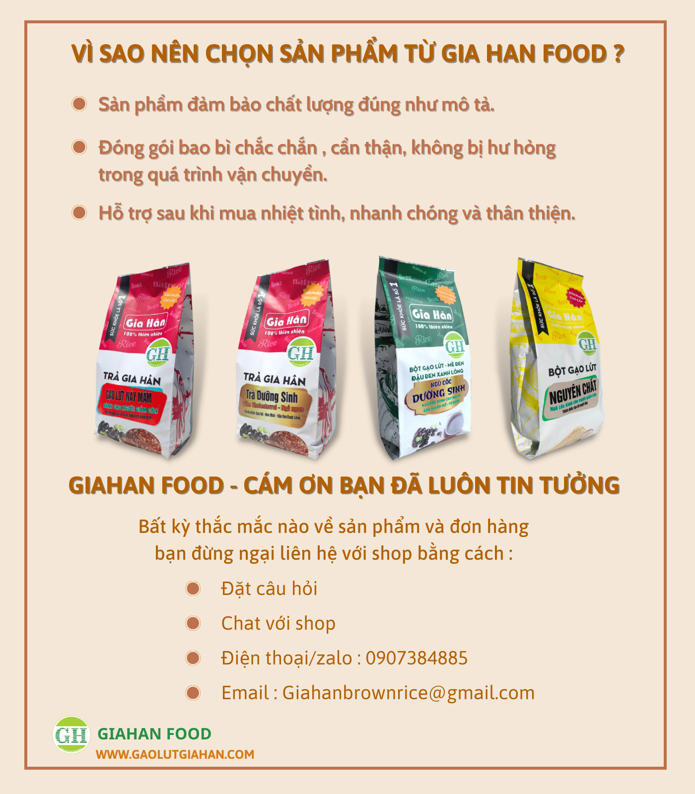 Bột Ngũ Cốc Dưỡng Sinh GiahanFood , Bột ngũ cốc giúp cân bằng đường huyết và bổ sung đạm thực vật , bột ngũ cốc thuần chay , bột ngũ cốc nảy mầm nguyên cám , Bột ngũ cốc giàu chất xơ, đạm thực vật , thuần chay
