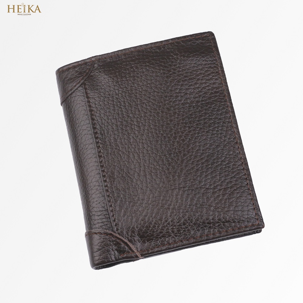 Ví Nam / Bóp Nam  Ví Da Nam / Bóp Da Nam Giá Tận Xưởng Có 3 Ngăn Lớn 1 Khóa Kéo 7 Ngăn Nhỏ Bỏ Vừa Tất Cả Các Loại Giấy Tờ, Bảo hành 24 tháng, thương hiệu Heika