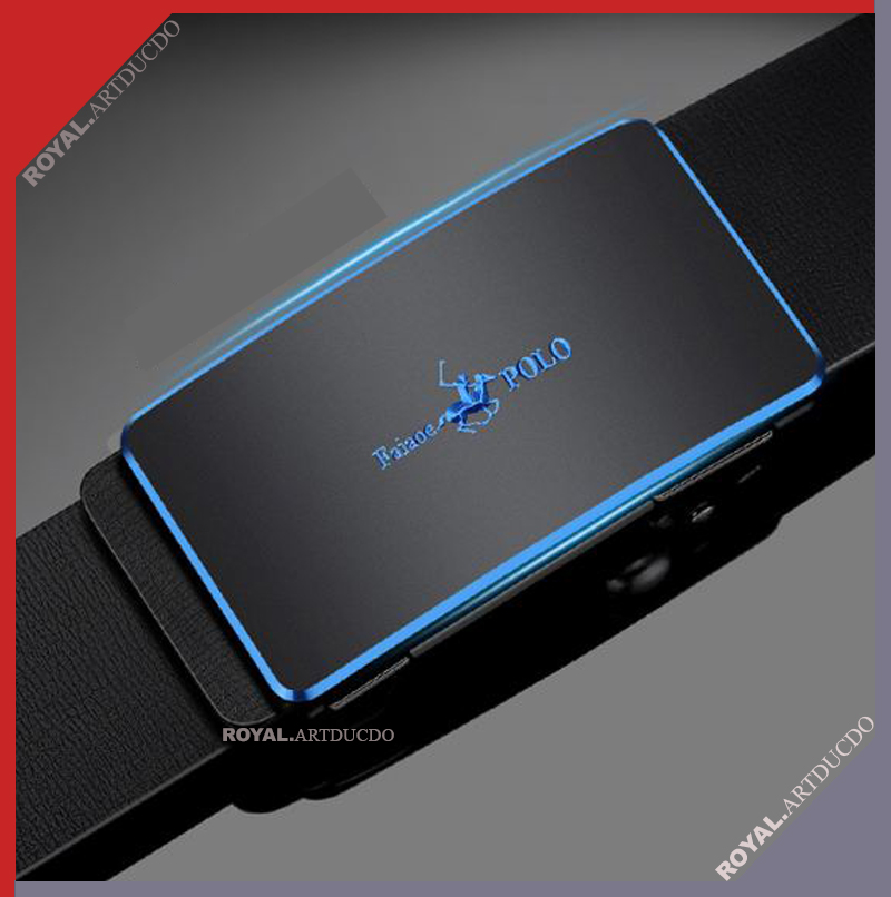 Thắt Lưng Da Nam Dây Nịt Nam Da Bò cao cấp hàng hiệu FAIAOEPOLO - Khóa Tự Động Full Hộp Đựng Cao Cấp