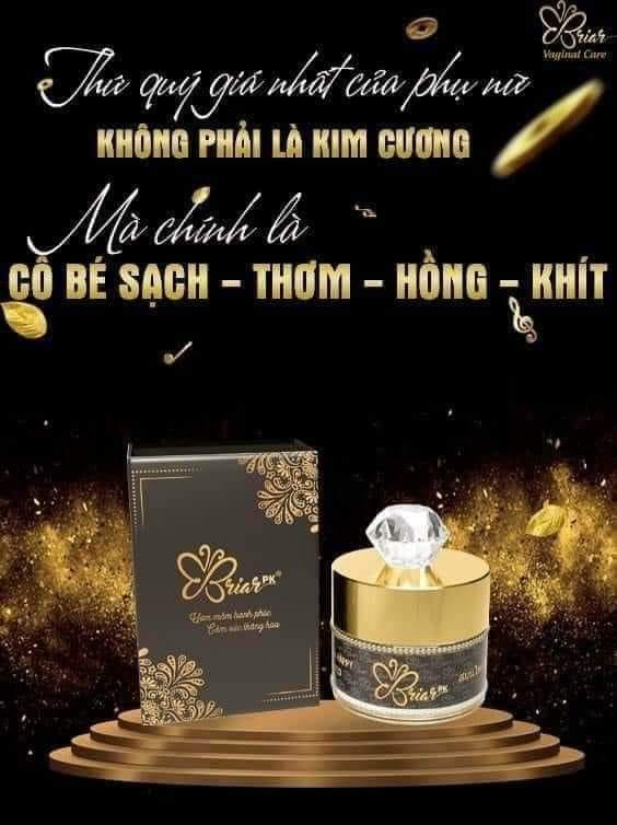 4 Viên đặt thảo mộc Briar pk se khít vùng kín hiệu quả sau 2giờ viên đặt nhỏ gọn, tự tan chảy không cần moi (che tên nhạy cảm)