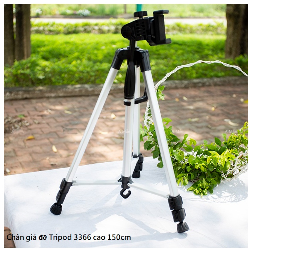Chân chụp hình, quay video Tripod 3366