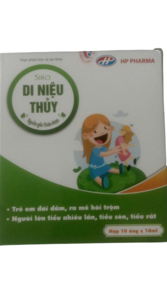 DI NIỆU THỦY (Hộp 10 ống) - giảm tình trạng đái dầm, mồ hôi trộn, ra nhiều mồ hôi ở trẻ em