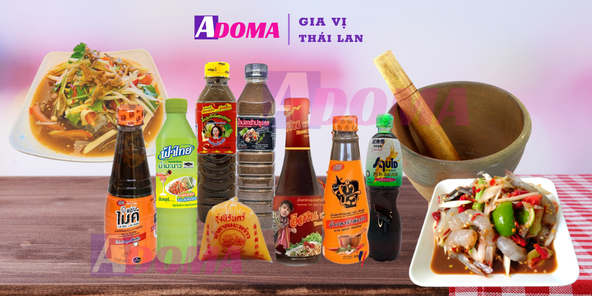Nước Mắm Thái Lan Làm Gỏi Đu Đủ Somtum 350ml Tumnua - Sốt trộn Sụm Thái somtam น้ําปลาร้าตํานัวเฮียเพชร