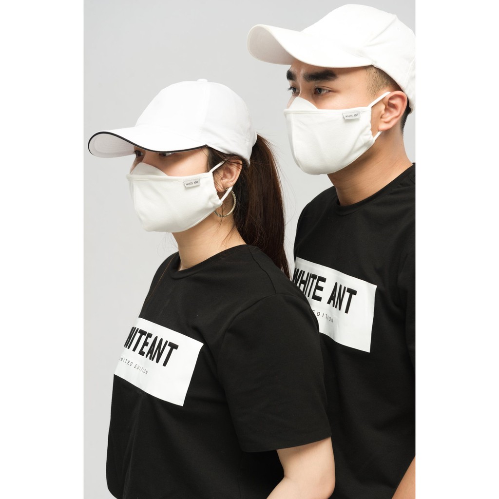 Khẩu Trang Vải Kháng Khuẩn WHITE ANT Dệt Bằng Sợi Cotton 300000002