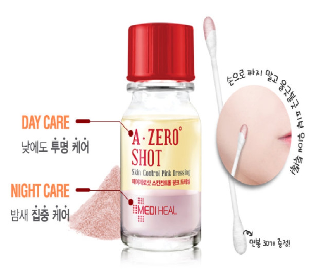 Dung Dch Chm Gim Mn Mediheal A-Zero Shot Skin Control Pink Dressing  Dung Dch Chm Mn Thin Nhin Cho Da Du Hn Hp Thin Du Se u Mn Hiu  Qu - Lazada |