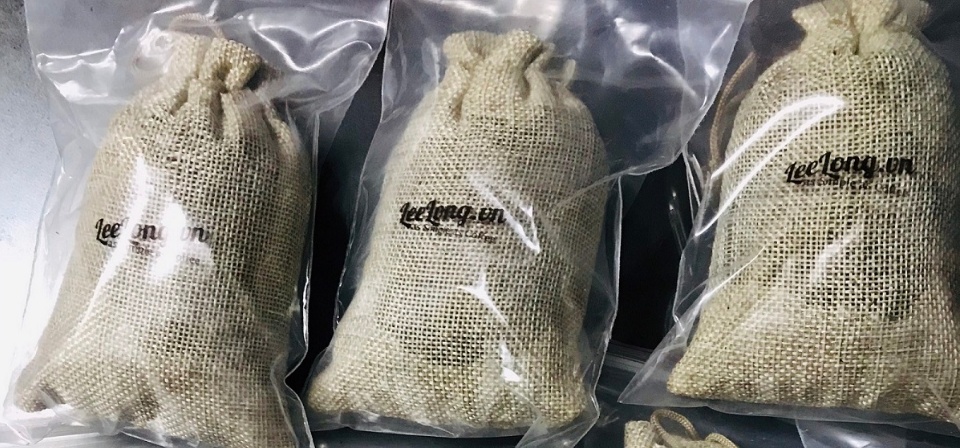TÚI THƠM HẠT CAFE 130G - TÚI VẢI ĐAY