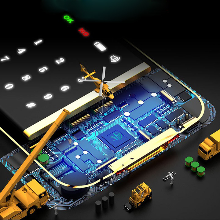 Két sắt điện tử khoá vân tay 4C-5KD cao cấp chuẩn Châu Âu, có cảm ứng vân tay nhận dạng