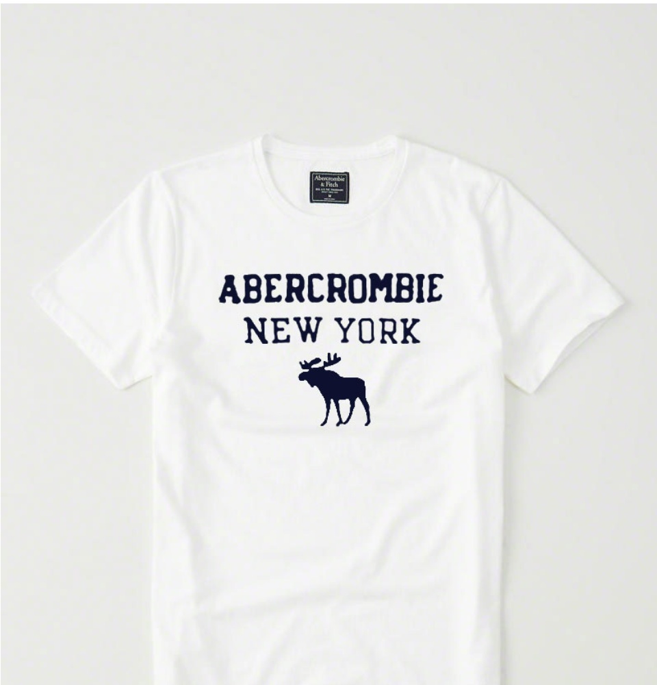 HCM]Áo thun Abercrombie & FItch New York white 