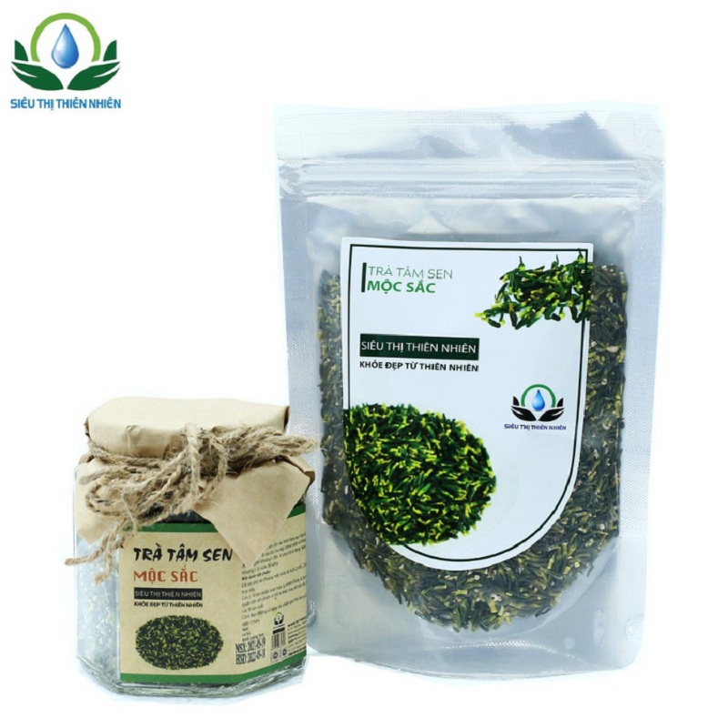 Trà Tâm Sen Khô MỘC SẮC, Trà An Thần Ngủ Ngon, Trà Tim Sen hỗ trợ mất ngủ Hạ huyết áp Phù hợp với người già huyết áp cao