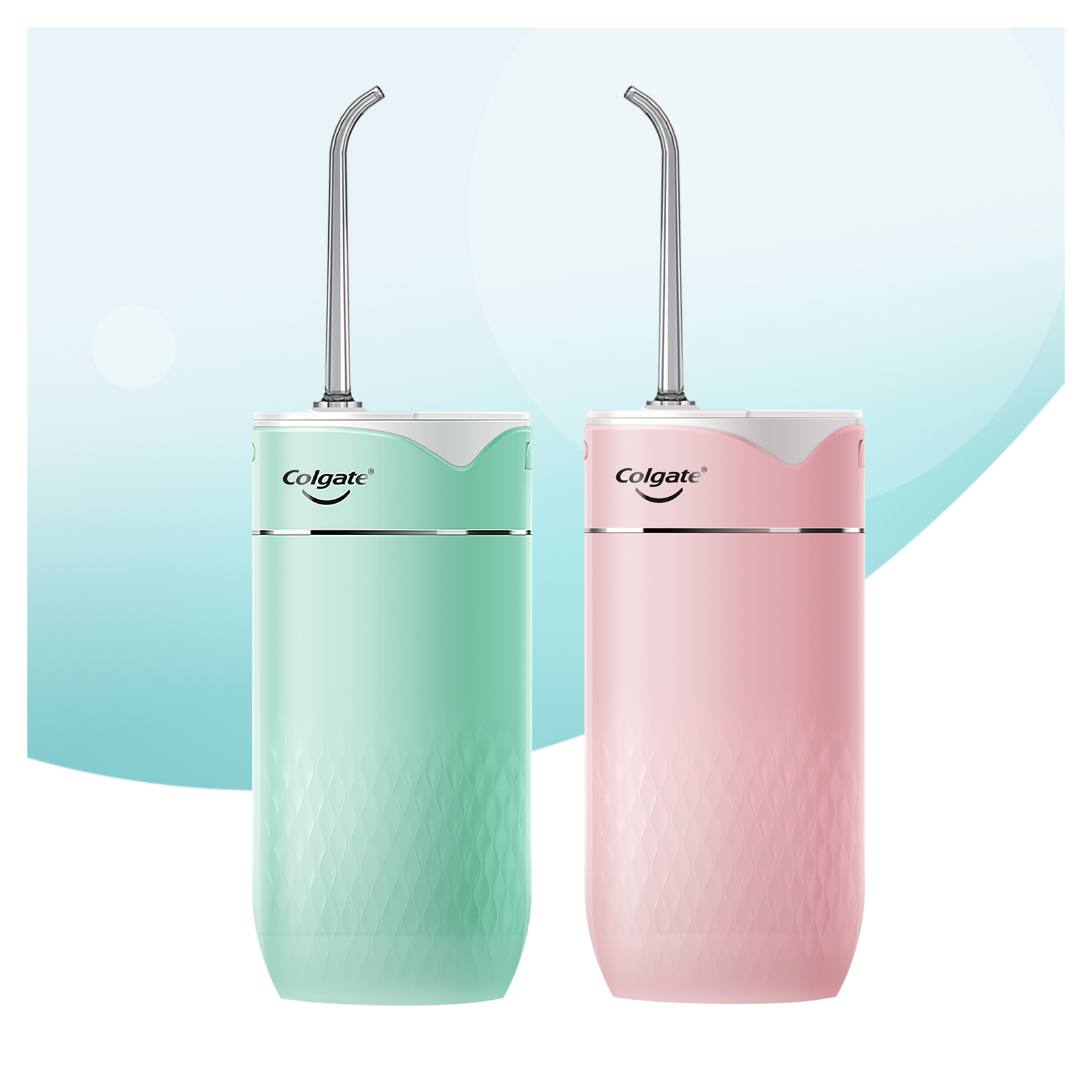 Máy tăm nước Colgate nhỏ gọn, chống thấm nước, pin sạc