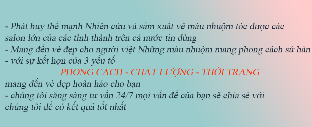 Thuốc nhuộm tóc màu TÍM TRÀ không cần thuốc tẩy tóc coiang88