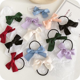 Dây buộc tóc nữ nơ xinh Hàn Quốc Dây cột tóc nữ nơ lụa xinh