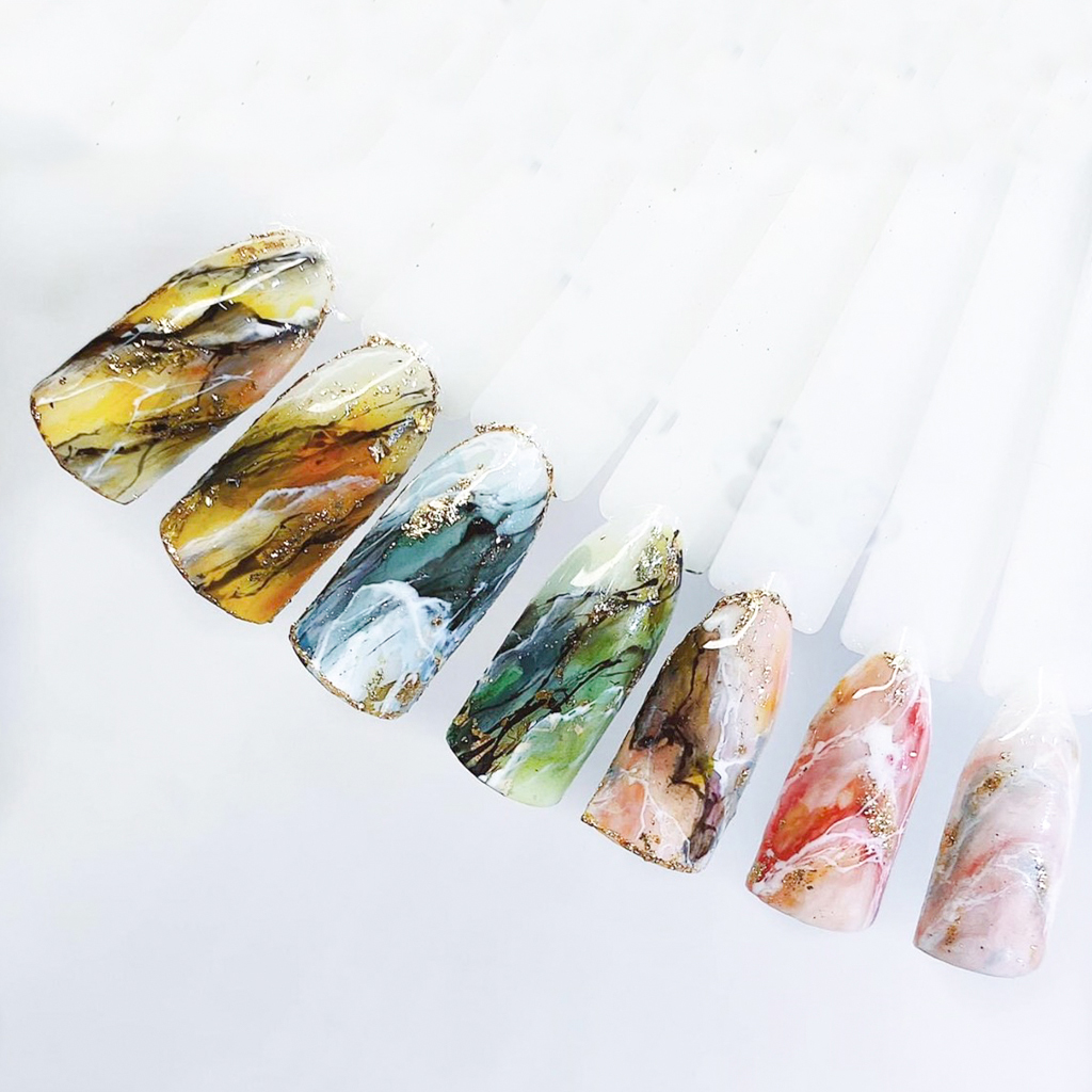 Cồn loang trắng Vinimay chính hãng - loang cồn trang trí móng tay nghệ thuật 15ml (lẻ 1 chai)