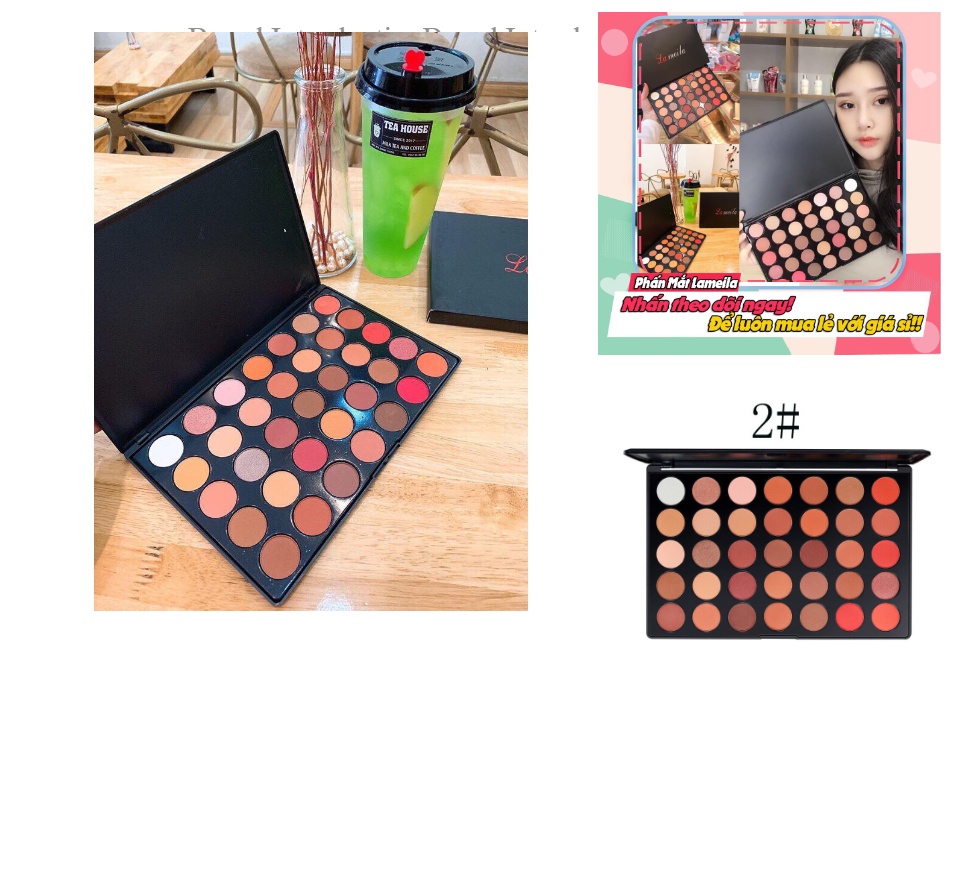 Bảng phấn mắt Lameila 35 ô màu
