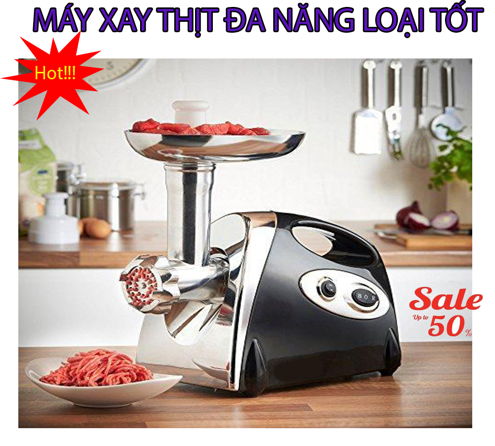 Máy xay thịt cá bằng tay - bộ máy xay thịt đa năng st, 3 chế độ lưỡi dao xay với nhiều công năng tiên tiến, model y10-146, giảm sốc 50%, bảo hành 1 đổi 1 trên toàn quốc