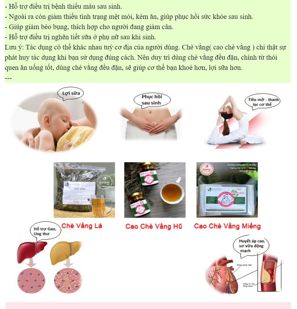 Lá Chè Vằng Khô Trà Vằng Lá Lợi Sữa Giảm Cân Cho Sản Phụ Sau Sinh - Bà ĐIểm Shop