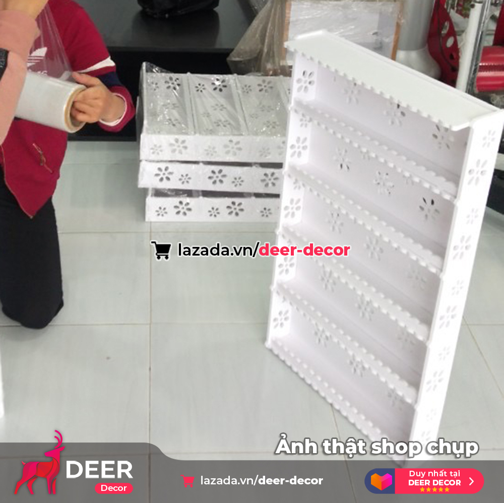 Kệ Để Đồ Nail, Để Nước Sơn Treo Tường Loại Lớn - DEER DECOR