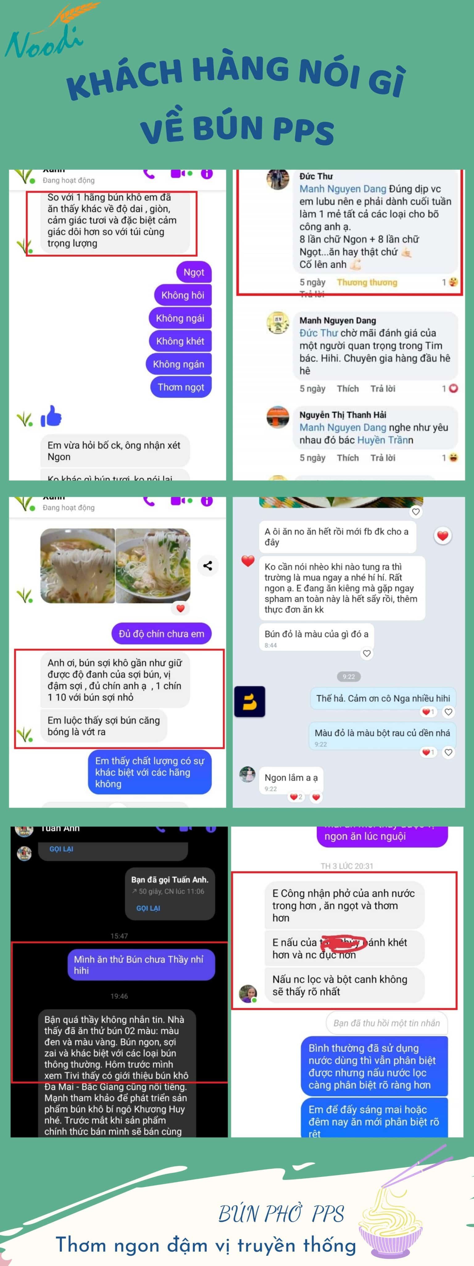 Combo bún phở PPS siêu ngon, siêu tiết kiệm (Bún PPS 500g, Phở PPS 500g, Bún gạo lứt PPS 300g)[Noodi]tiện lợi một click là mua trọn combo bún healthy cho gia đình mình