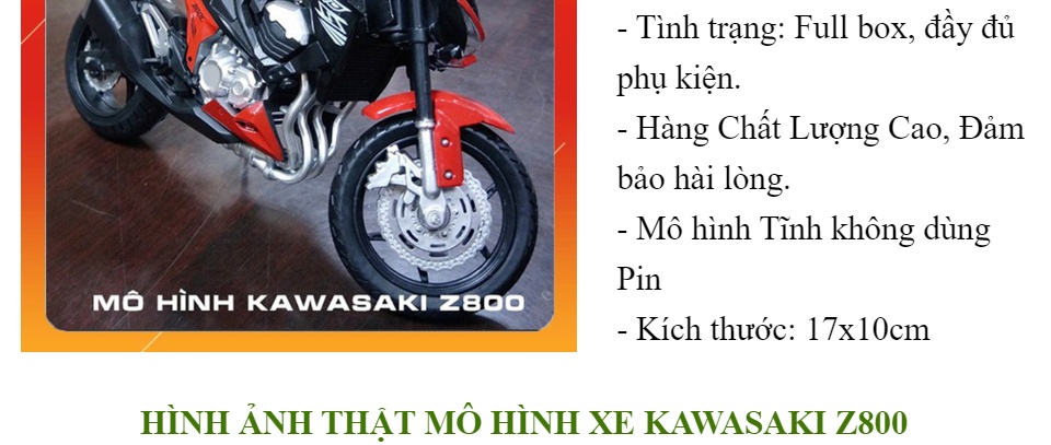 Mô hình xe độ Kawasaki Z800 độ tem độ pô 112 Autono1 D225  Shopee Việt  Nam