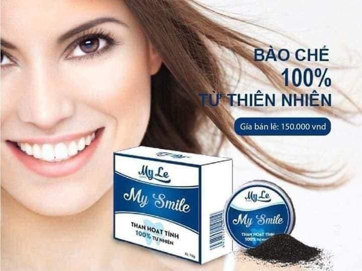 Bột trắng răng than tre hoạt tính MY SMILE