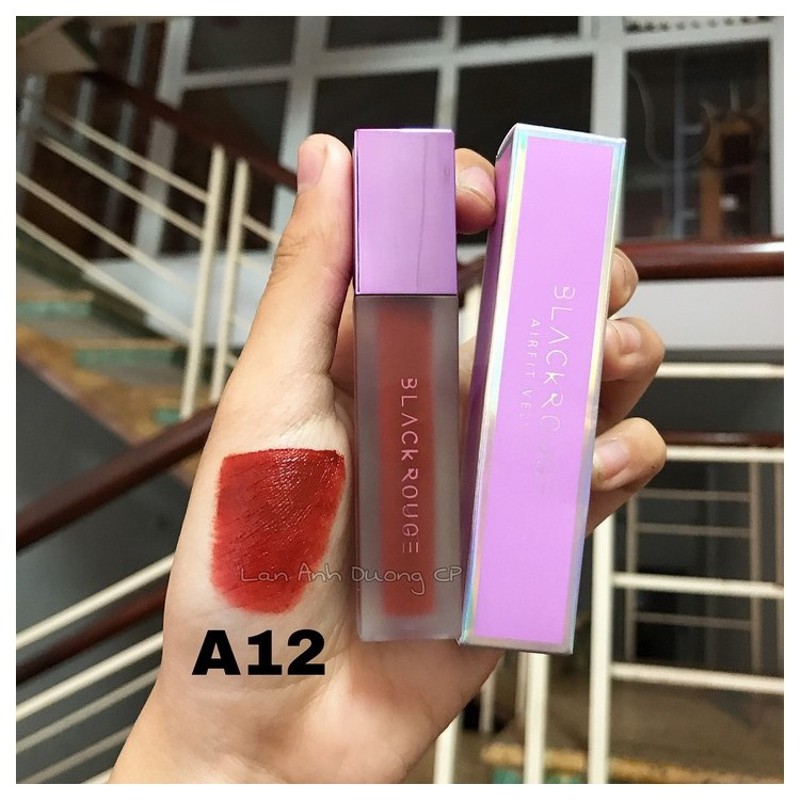 SON KEM  BLACK ROUGE A12  ĐỎ NÂU