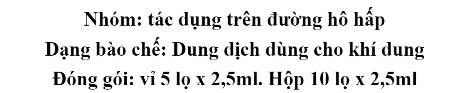 Dung dịch dùng cho máy xông khí dung Zencombi- Trẻ em, người lớn bệnh tắc nghẽn đường thở, hen phế quản, hen suyễn 47 Dung dịch dùng cho máy xông khí dung Zencombi- Trẻ em, người lớn bệnh tắc nghẽn đường thở, hen phế quản, hen suyễn