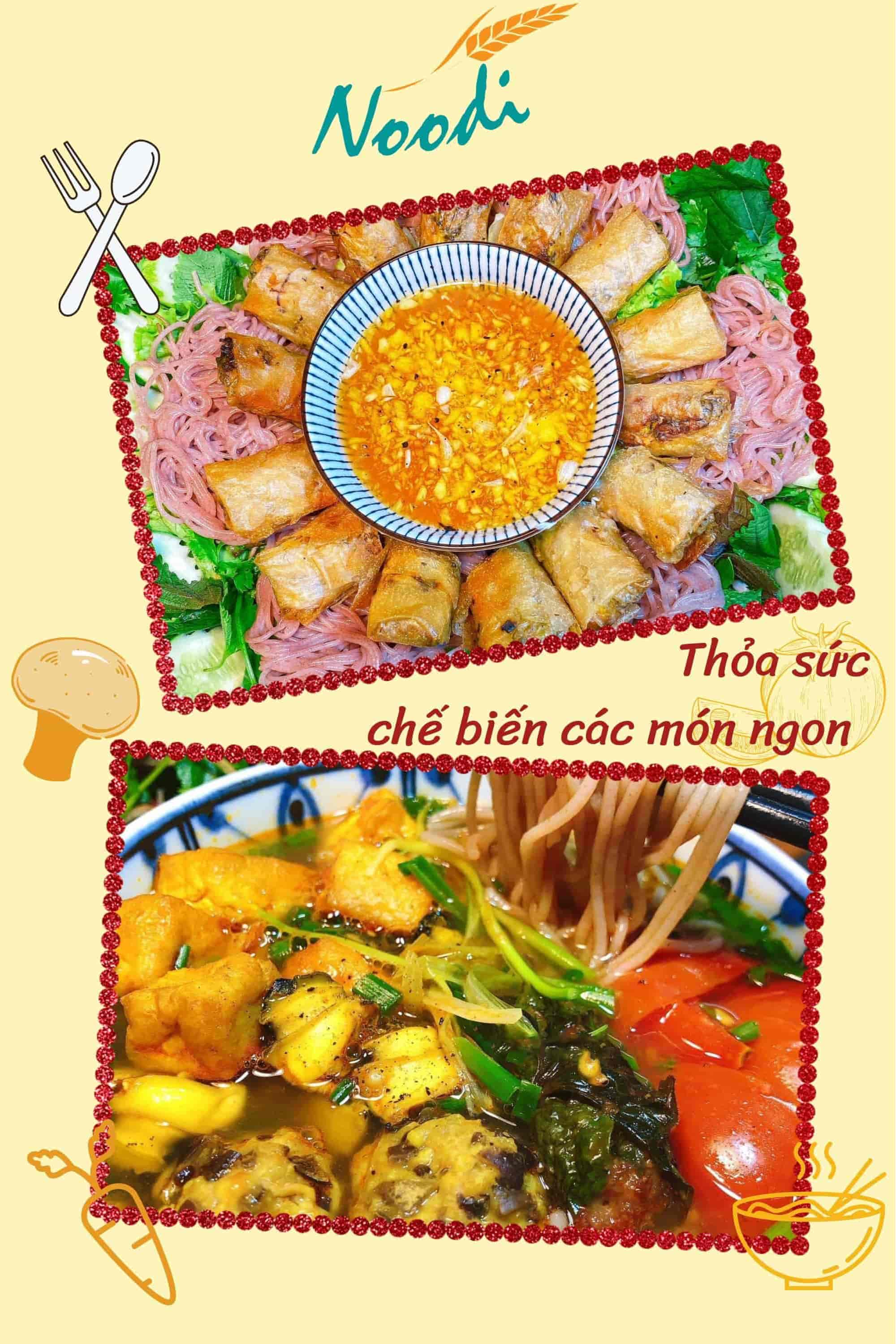 Combo bún phở PPS siêu ngon, siêu tiết kiệm (Bún PPS 500g, Phở PPS 500g, Bún gạo lứt PPS 300g)[Noodi]tiện lợi một click là mua trọn combo bún healthy cho gia đình mình