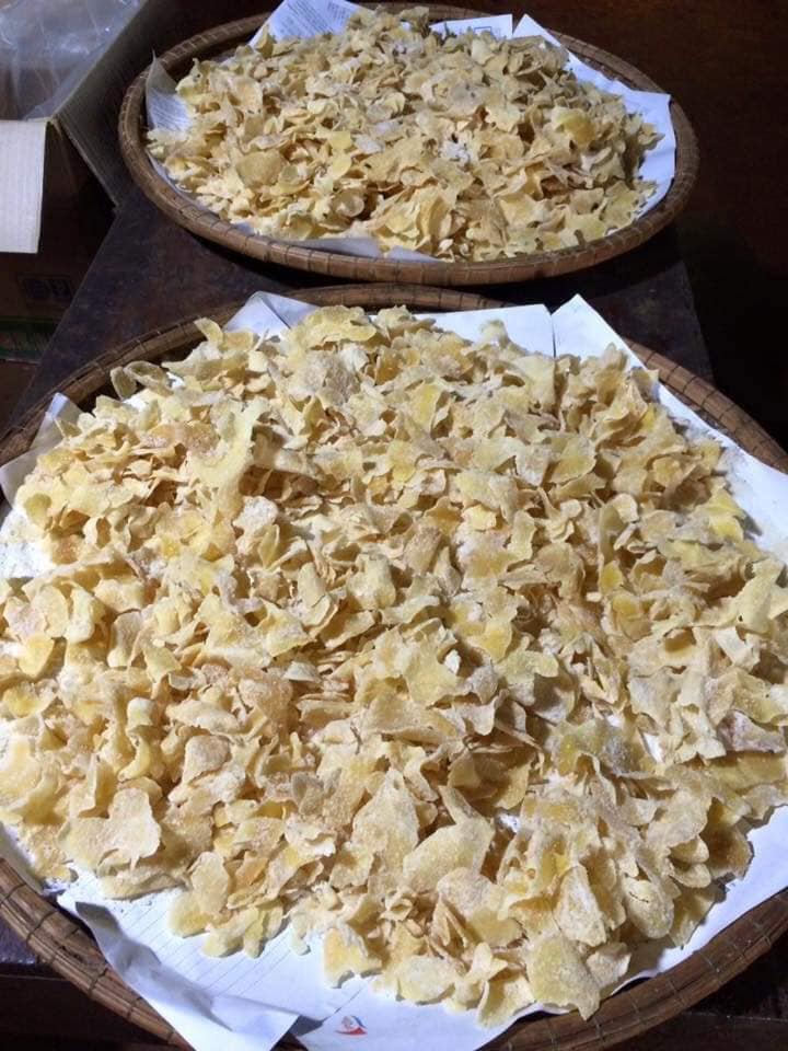 500g MỨT GỪNG HUẾ ĐẶC BIỆT THƠM NGON - Mứt gừng Huế nhà làm thủ công sạch sẽ nguyên chất