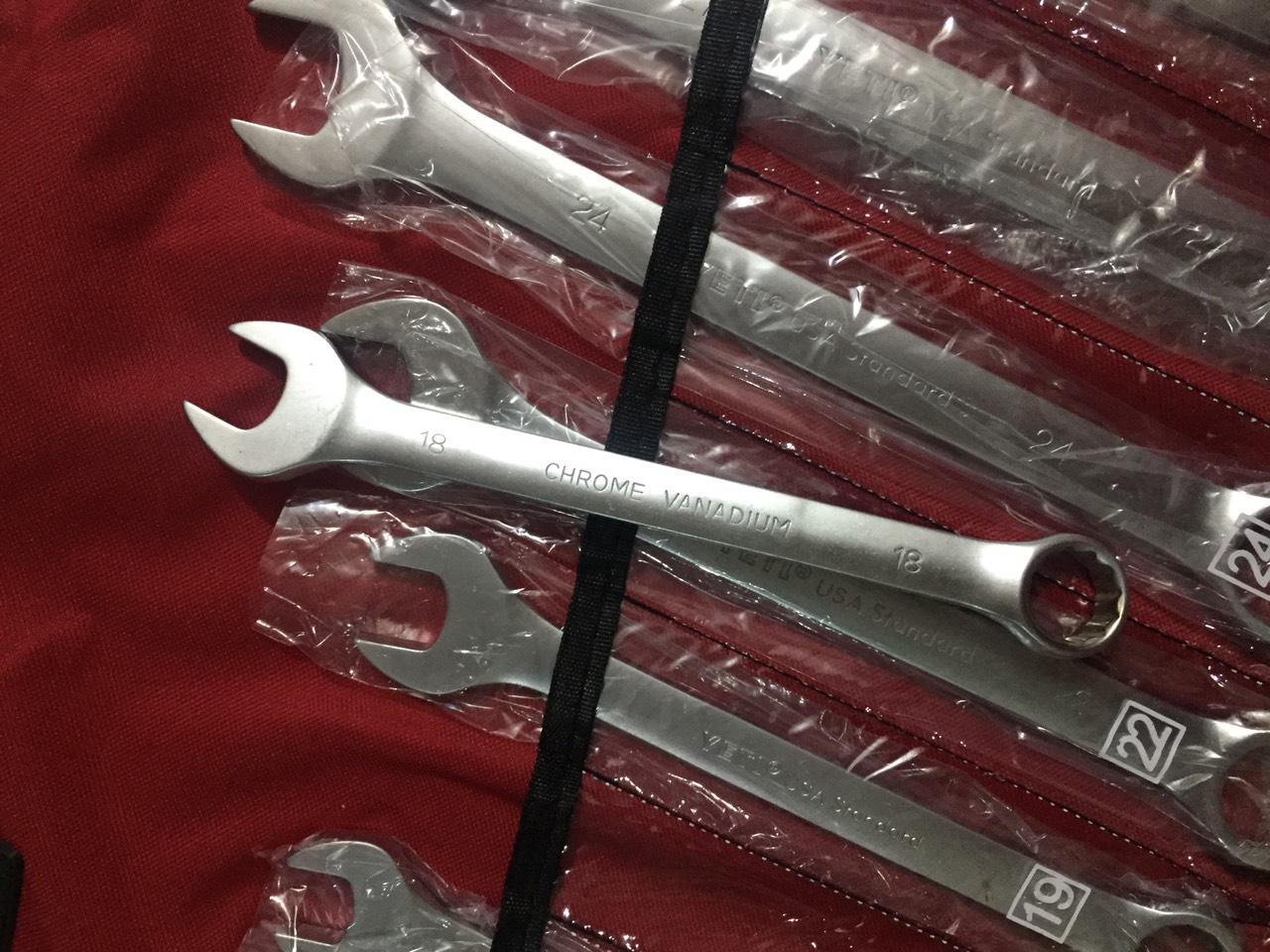 Bộ cờ lê(cle) YETI 8-32mm USA-STANDARD 14 chi tiết (Bạc)