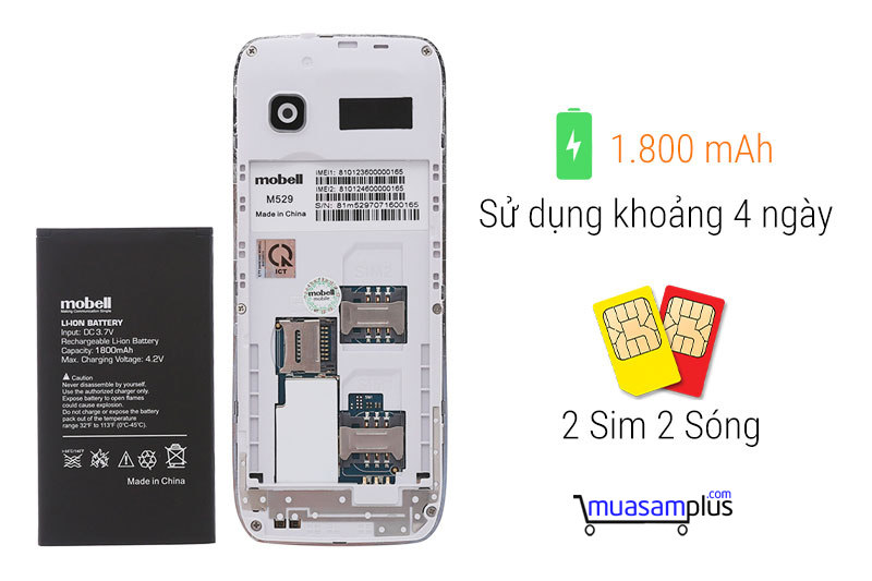 Điện Thoại Mobell M529